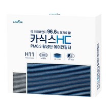 카식스 HC PM0.3 활성탄 에어컨필터 소나타DN8, 1개
