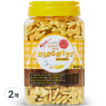 비스코티 애견비스켓, 밀크앤치즈, 2개