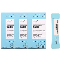 리얼레시피 튼튼플러스 어린이 칼슘 젤리 영양제 15p, 3개, 150g