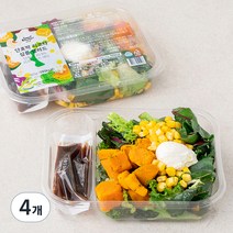 스윗밸런스 단호박 리코타 심플 샐러드, 165g, 4개