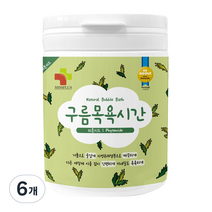 미스플러스 구름목욕시간 피톤치드 입욕파우더 대팩, 500g, 6개