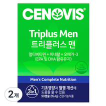 세노비스 트리플러스 맨 95.4g, 90정, 2개