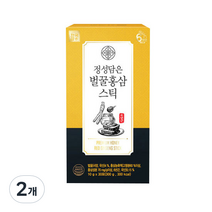 한국삼 정성담은 벌꿀홍삼스틱 30p, 2개, 300g