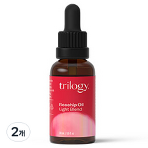 트릴로지 로즈힙오일 라이트 블렌드, 30ml, 2개