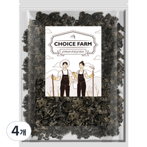초이스팜 건목이버섯, 150g, 4개