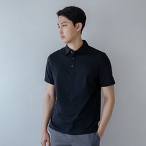 마에스트로 남성용 타임리스 크레이프 티에리 반팔 티셔츠 MATS1B903