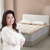 홈랩 프리미엄 기절 양면 토퍼, 베이지