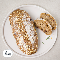 브로드카세 발효종 밋슈디 빵, 270g, 4개