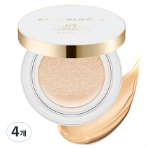 미샤 세이프 블록 RX 커버 톤업 선 쿠션 SPF50+ PA++++, 14g, 4개