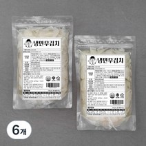 스가홍 냉면 무김치, 800g, 6개