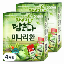 굿허브 조은약초 자연을 담는다 스틱형 미나리환, 4개입, 90g