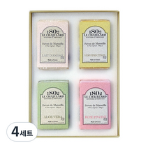 르샤트라1802 사봉 드 마르세이유 4 컴플렉스 비누 세트, 4세트