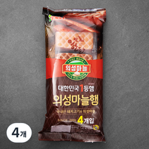 롯데햄 의성마늘햄, 440g, 4개