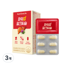 뉴트리원 파워업 밀크씨슬 15g, 3개