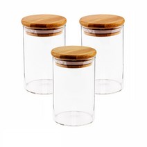 블룸엣홈 내열유리 양념통 YW-00228, 270ml, 3개입