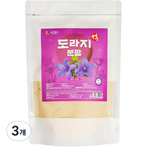 건강중심 약도라지 분말, 3개, 500g