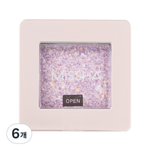 미샤 글리터 프리즘 아이섀도 2g, 스텔라 프리즘, 6개