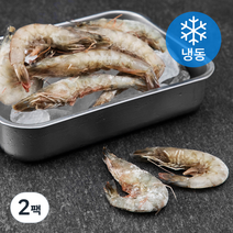 바다자리 국산 급냉한 새우 (냉동), 500g, 2팩