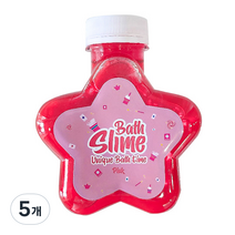 유니끄 배쓰슬라임 핑크, 5개, 300ml