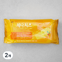 남양유업 체다치즈 슬라이스 50매입, 900g, 2개