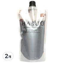 하수오 헤어용 왁싱큐어 500g, 네츄럴브라운, 2개
