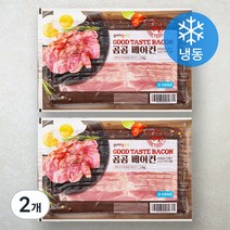 곰곰 삼겹 베이컨(냉동), 1kg, 2개