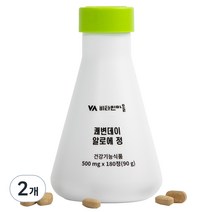 비타민마을 와이즈 쾌변데이 알로에정 90g, 180정, 2개