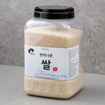 엉클탁 2021년 햅쌀 씻어나온 백미, 4kg, 1통