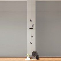 타공판 가벽 인테리어 철제파티션 400 x 2800 mm, 화이트