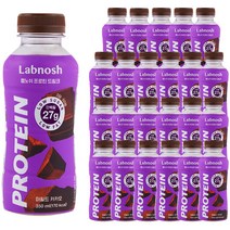 랩노쉬 프로틴 드링크 마일드 카카오, 350ml, 24개