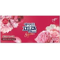피죤 에어시트 리치퍼퓸 시트형 섬유유연제 플라워 페스티벌 본품, 1개, 20매