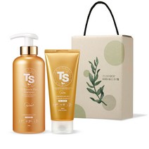 TS 케라틴 플러스 탈모 샴푸 500g + 트리트먼트 200ml 선물세트, 1세트
