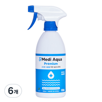 메디아쿠아 살균소독제, 500ml, 6개