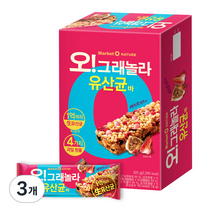 오리온 오 그래놀라 유산균바 15p, 525g, 3개