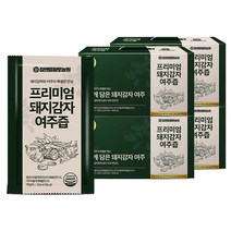 참앤들황토농원 프리미엄 돼지감자 여주즙, 4개, 2400ml