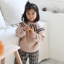 꼰띠키즈 아동용 피날레 기모 맨투맨