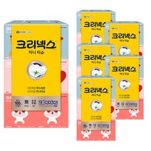 크리넥스 미니 카카오 1/2 티슈 6개, 230매입, 36개