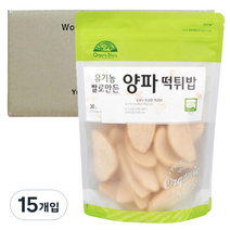 오가닉스토리 유기농 쌀로 만든 양파 유아 떡튀밥 30g, 15개입