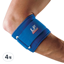 엘피서포트 701-BL-L 테니스 팔꿈치 써포트, 4개