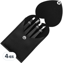 잇츠라이프 핀셋 4종 세트 + 하트케이스, 4세트