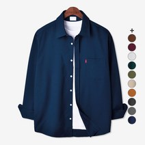 [페이즐리셔츠] 아도르클래식 트윈 2컬러 세미 오버핏 봄 가을 여름 셔츠