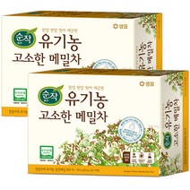 순작 유기농 고소한 메밀차, 10g, 40개