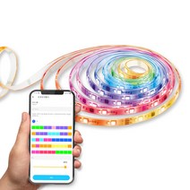 티피링크 스마트 WiFi 라이트 스트립 멀티컬러 Tapo L930-5, 백색