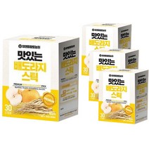 참앤들황토농원 맛있는 배도라지스틱 + 쇼핑백, 12g / 30개입, 4개