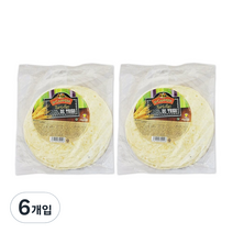 아즈테카 밀 또띠야 25cm, 420g, 6개입