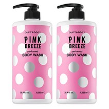 더프트앤도프트 퍼퓸드 바디워시 핑크 브리즈, 1020ml, 2개