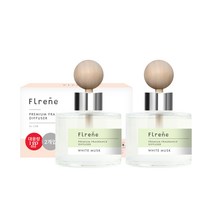플렌느 프리미엄 차량용 디퓨저 120ml 본품, 화이트무스크, 2개