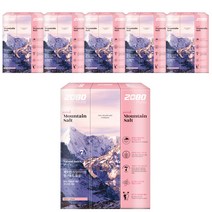 2080 퓨어 마운틴 핑크 솔트 치약, 150g, 18개