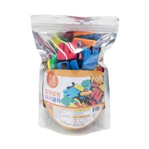 비앤씨 말랑말랑 자석 글자, 1개, 한글 50피스, 50피스