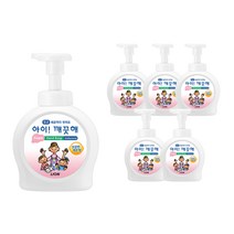 아이깨끗해 핸드워시 레몬향, 490ml, 5개